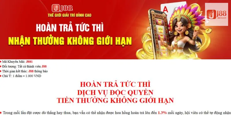 Sự kiện hoàn trả tức thì