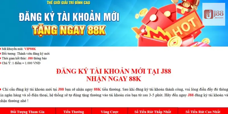 Ưu đãi cho tài khoản mới