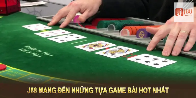 J88 mang đến những tựa game bài hot nhất với trải nghiệm hấp dẫn.